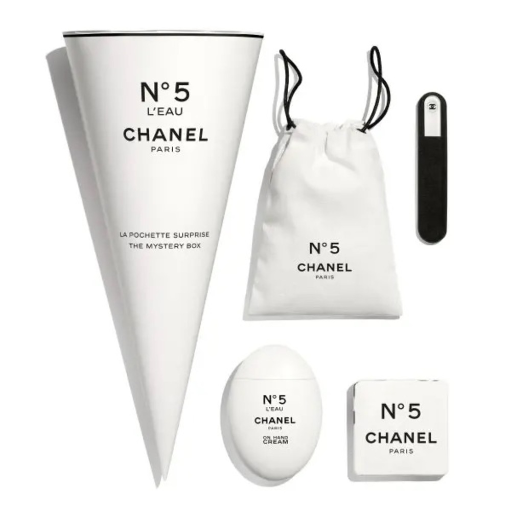 Chanel mystery box limited edition 2021 new in box nail file hand cream